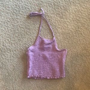 pacusn purple halter top
